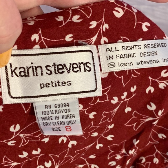 Karen Stevens button up dress with pockets!!! - Picture 9 of 9